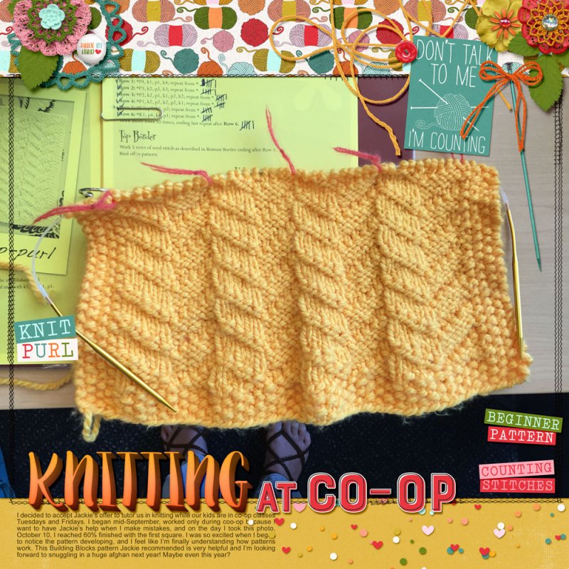 knitting at co-op