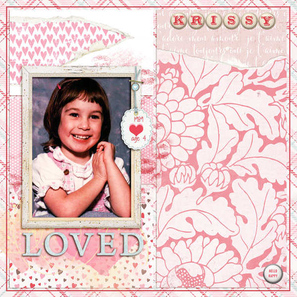Krissy at age 4 (I think! lol)