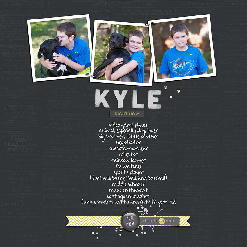 Kyle is 12