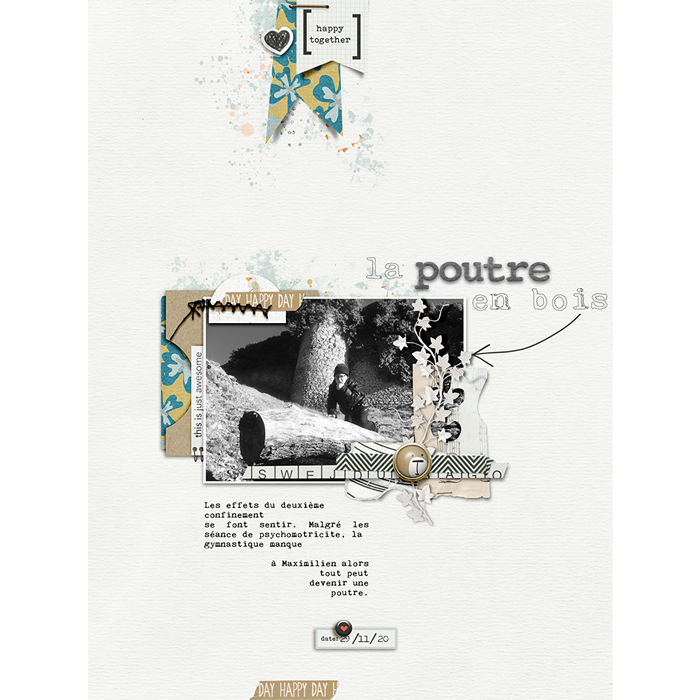La poutre en bois