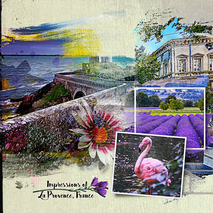La Provence - February Template Challenge