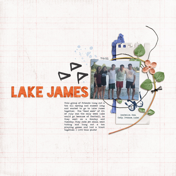 Lake James with Friends