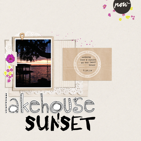 Lakehouse Sunset