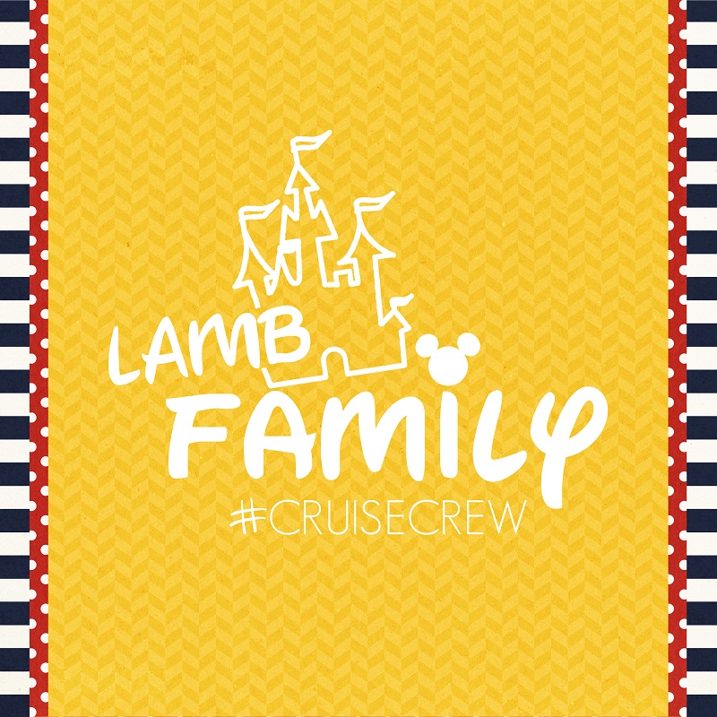 Lamb Family Cruise Crew Cover Page