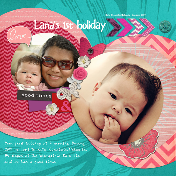Lana's 1st holiday