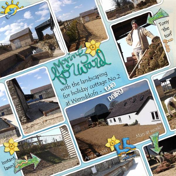 Landscaping moving forward!