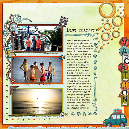 Last Minute Vacation