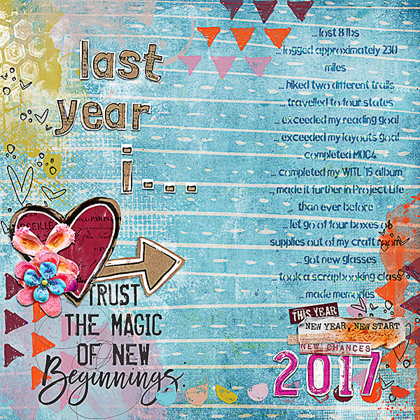 Last Year, I...