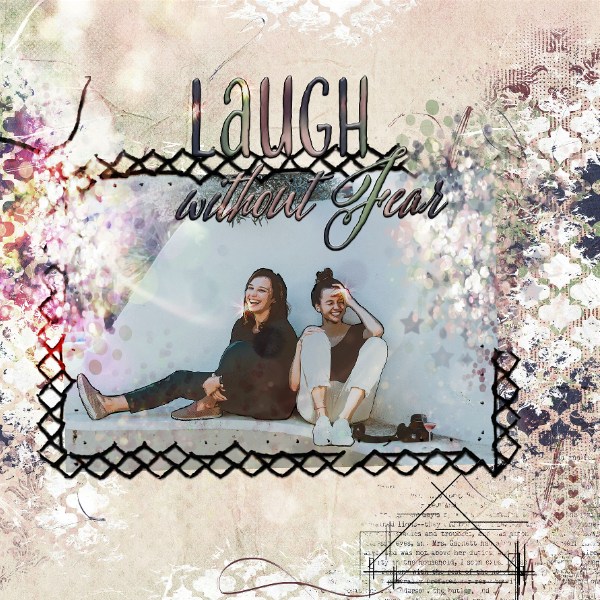 Laugh without fear -  technic challenge Rotoscope effect