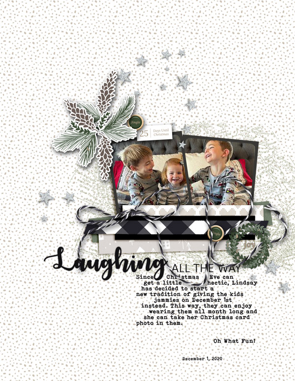 Laughing all the way!