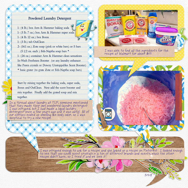 Laundry Detergent Recipe