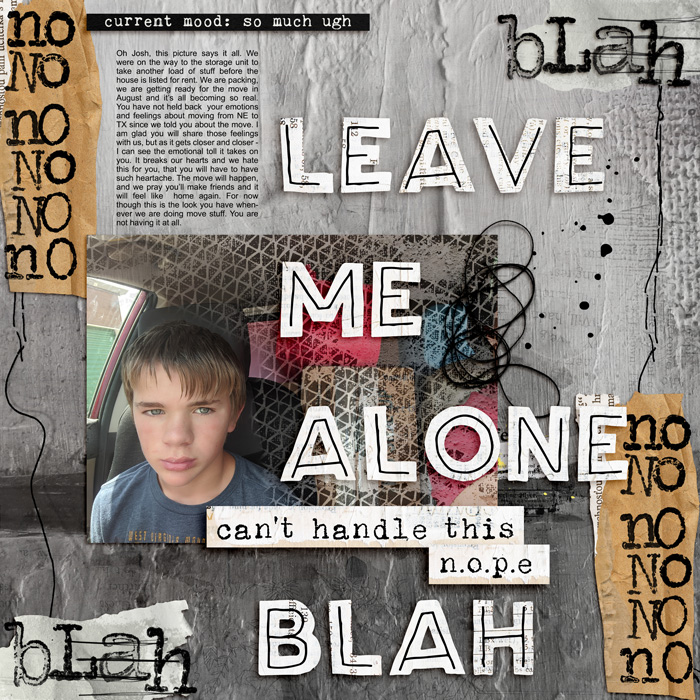 Leave me alone