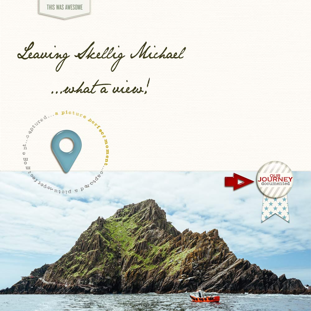 Leaving Skellig Michael