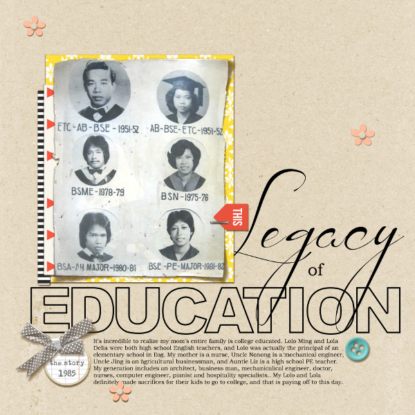 Legacy of education (MOC6 Day 12 throwback)