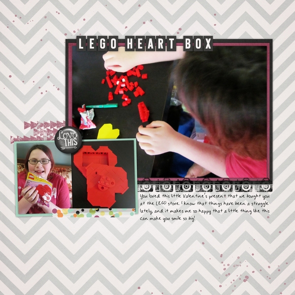 Lego Heart Box
