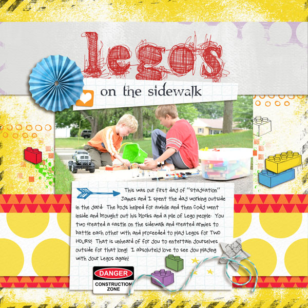 Legos Outside