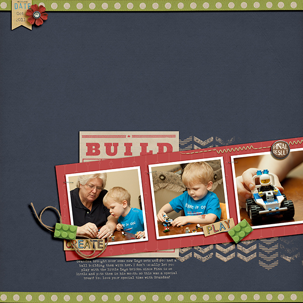 Legos with Grandma