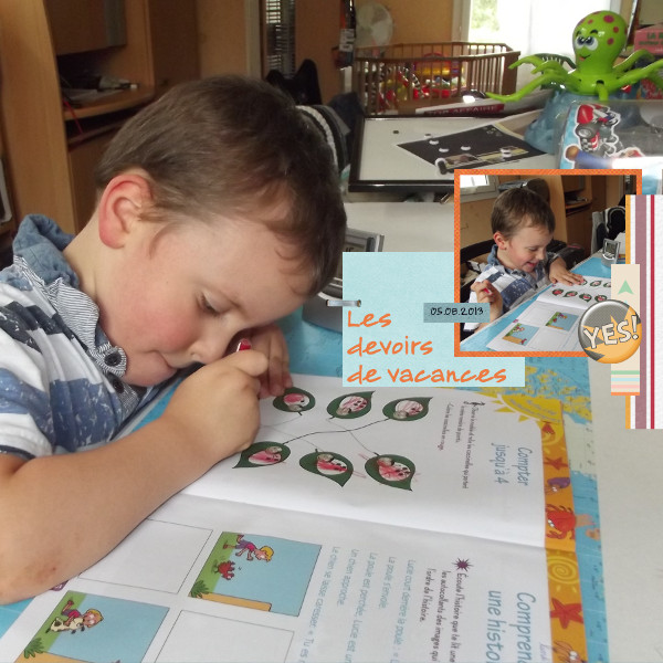Les devoirs de vacances
