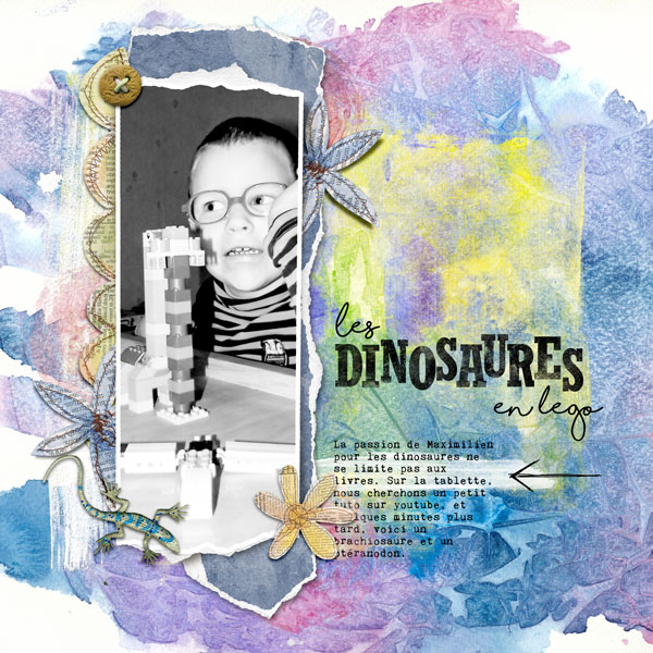 Les dinosaures en lego