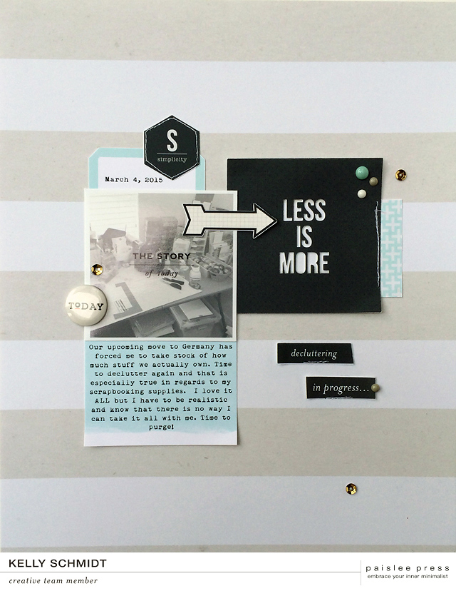 Less is more