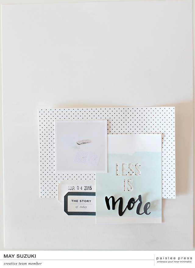 LESS IS more