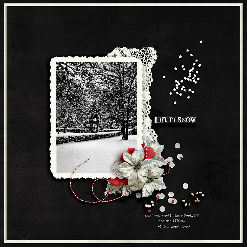Let it Snow (MOC11 day19 Pop of Color)