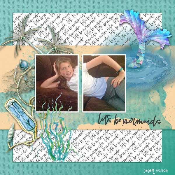 Lets Be Mermaids - November Challenge