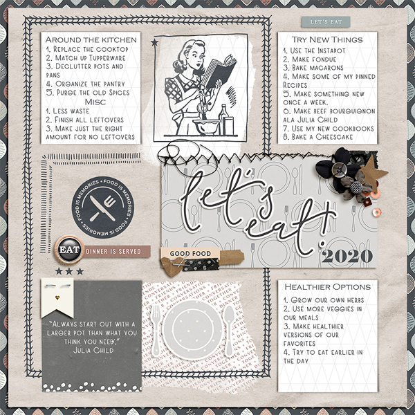 Let's Eat MOC Day 11 vision board