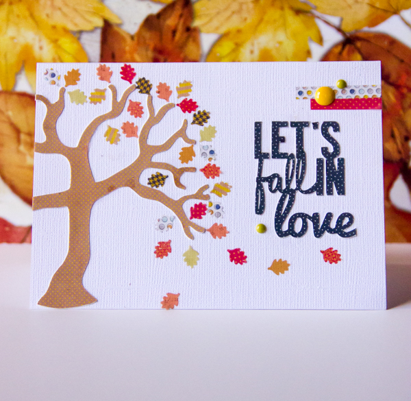 Lets Fall in Love Card
