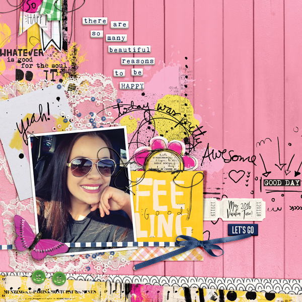 Let's Go! - May 2017 Scraplift Challenge
