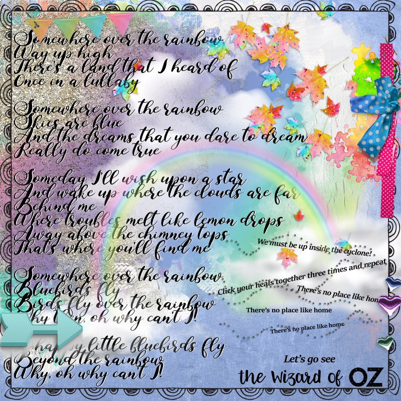 Lets Go See The Wizard Of OZ