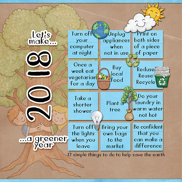 Let's make 2018 a greener year
