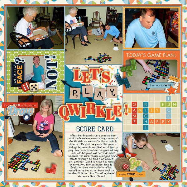 Let's Play Qwirkle