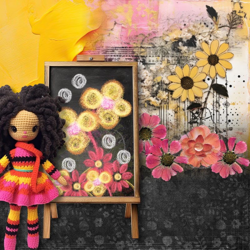 Lets Play with Chalk Art