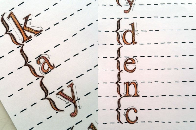 Letter practice