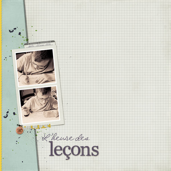 L'heure des leçons