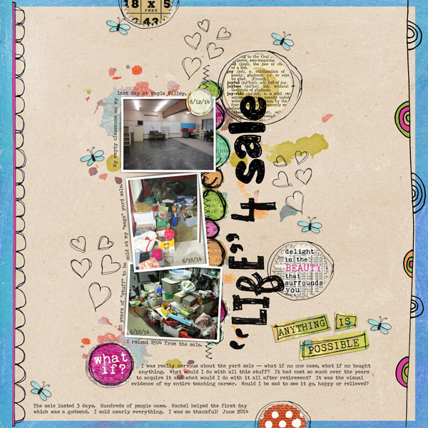 "Life" 4 Sale - M3 Sept. Challenge #2