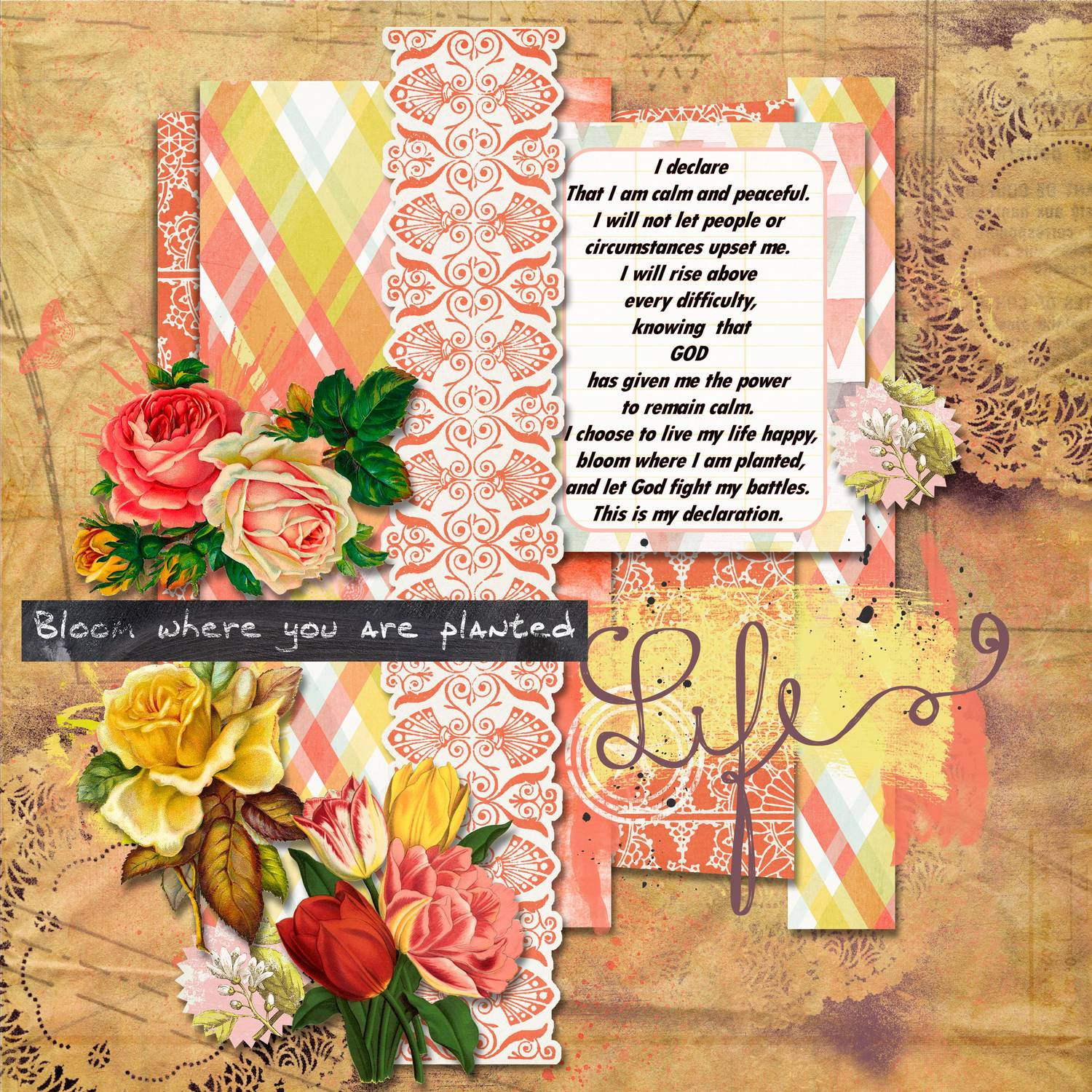 Life -- Bloom -- Trust