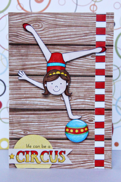 Life can be a Circus Card