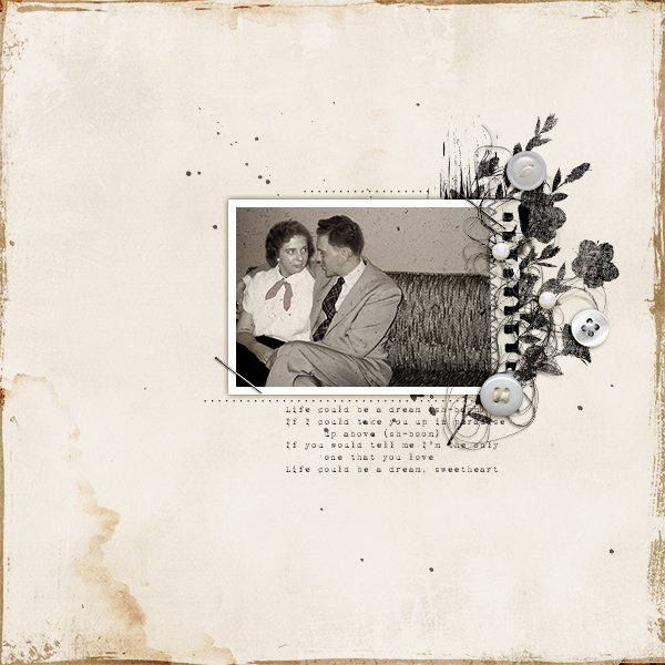 Life could be a dream (April Scraplift)