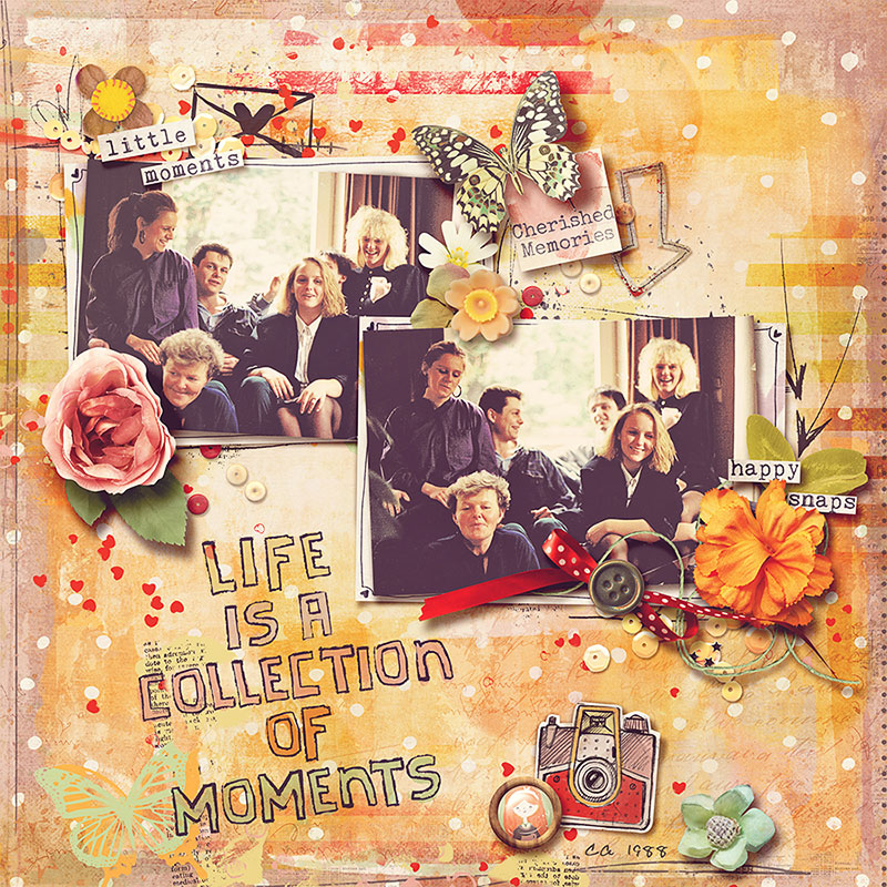 life is a collection of moments
