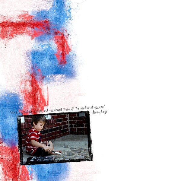 Life is a great big canvas