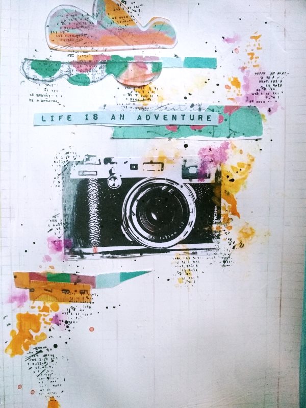 Life is an adventure : hybrid art journal