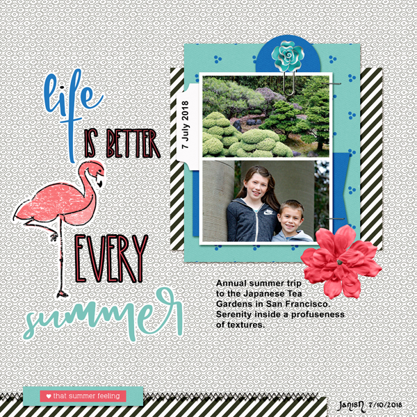 Life is better every summer - 10 yr anniversary challenge