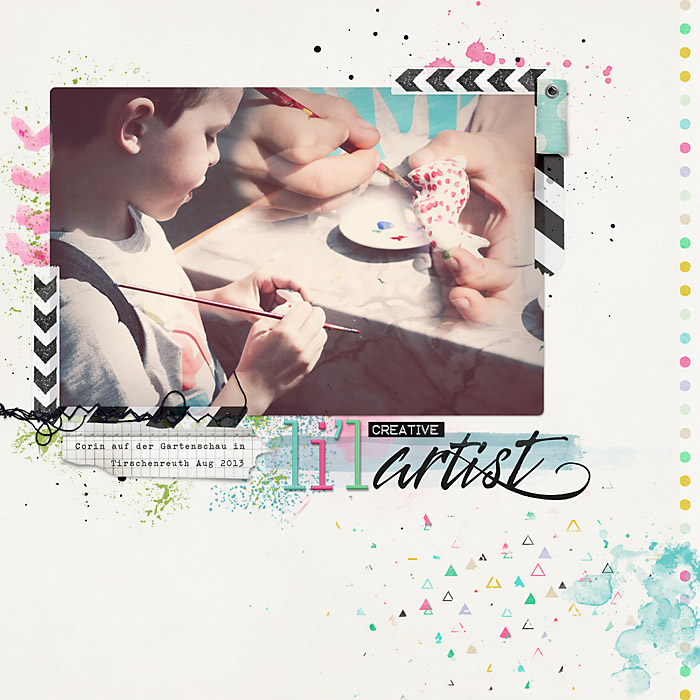 Li'l creative artist