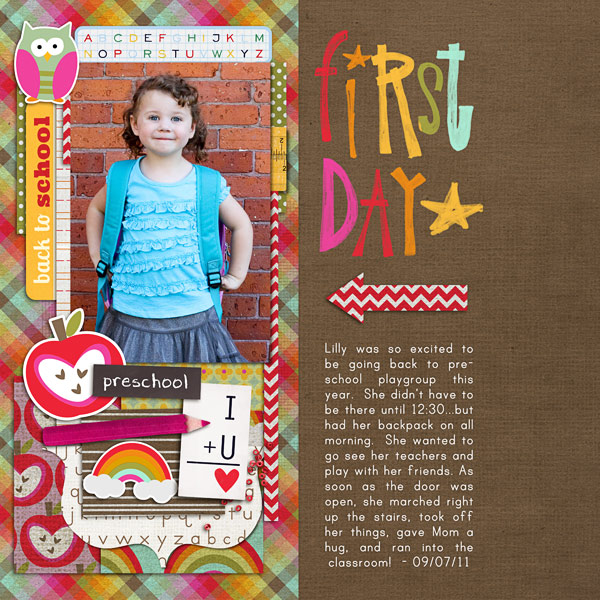 Lilly's First Day 2011