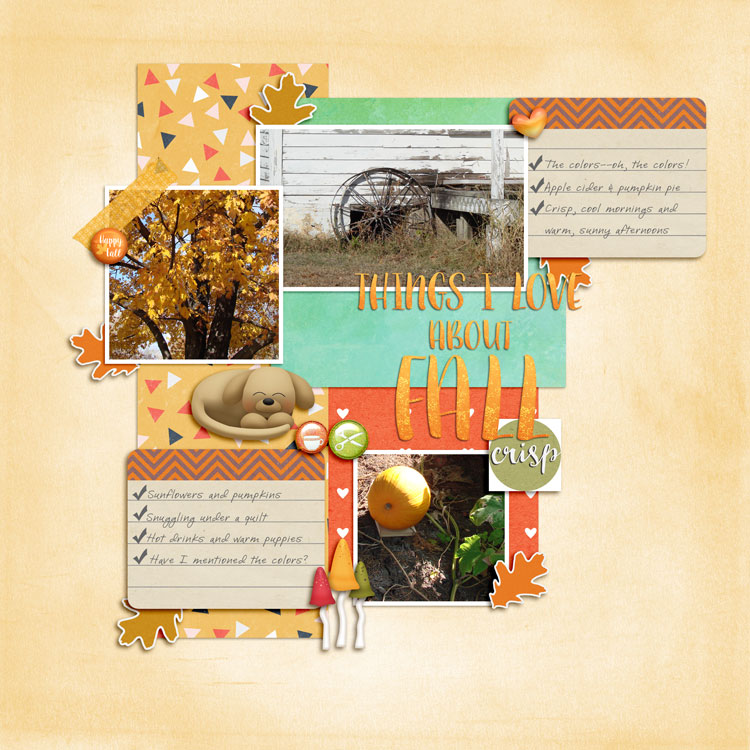 List---fall things