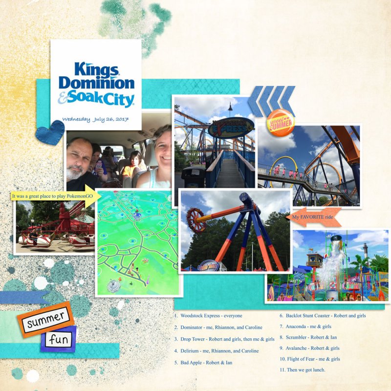list - kings dominion - left