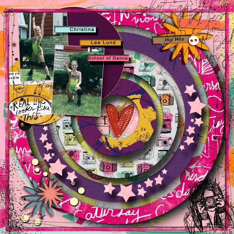 Litle Butterfly Wings March Template Challenge