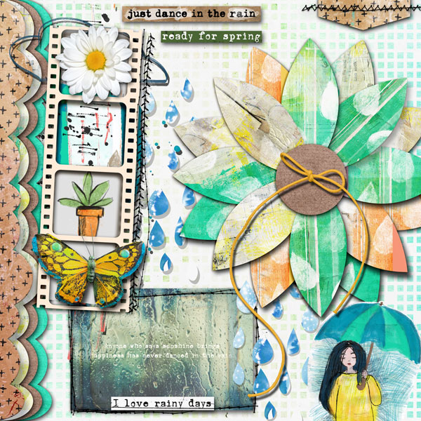 Little Butterfly Wings April Template Challenge